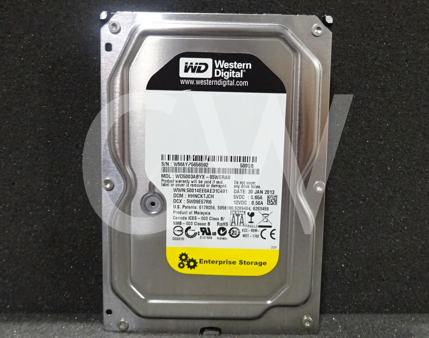 Western Digital WD5003ABYX 500GB 7.2K RPM 3Gb/s 3.5