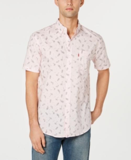 Levi S Men S Collared Short Sleeve Slim Fit Tropical Drawings Shirt Pink 2xl Ebay You'll receive email and feed alerts when new items arrive. ebay