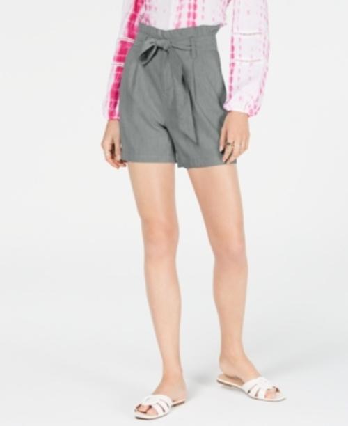 paper bag shorts pink