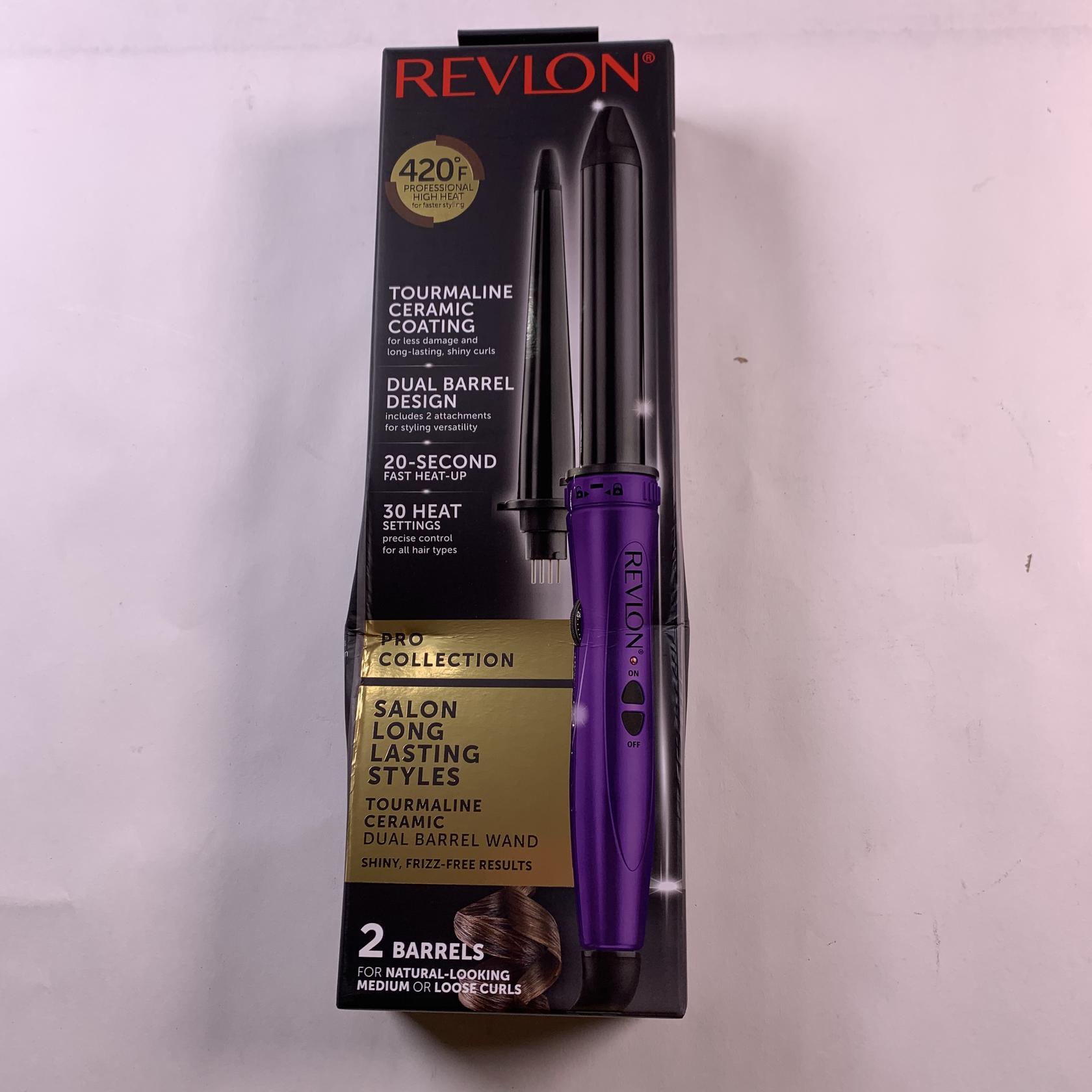 revlon 2 in 1 barrel wand