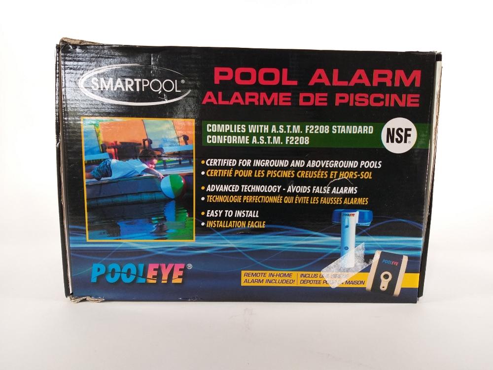 PoolEye Inground/Aboveground Immersion Pool Alarm PE23 White/Blue