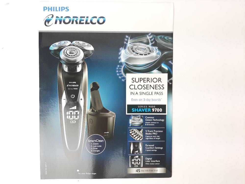 Philips norelco shaver 9700 with smartclean Clearance