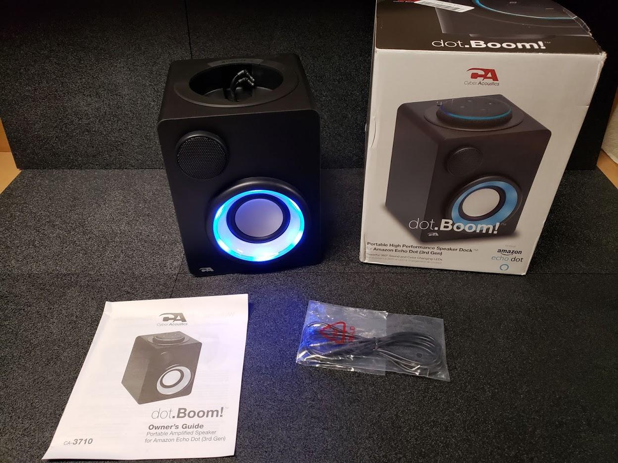 Купить Смартспикер аксессуары Cyber Acoustics Portable Alexa Docking