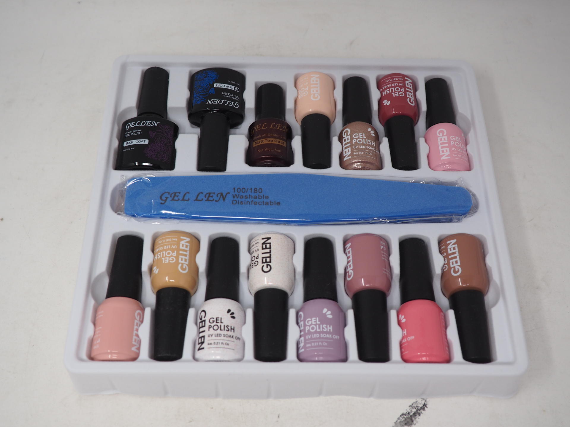 gellen gel nail polish starter kit con