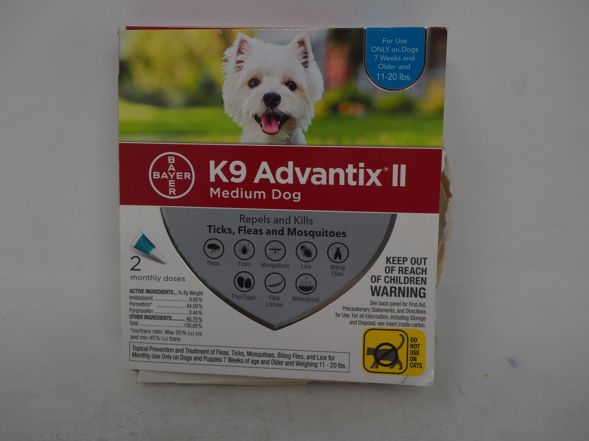 k9 advantix medium dog 2 pack
