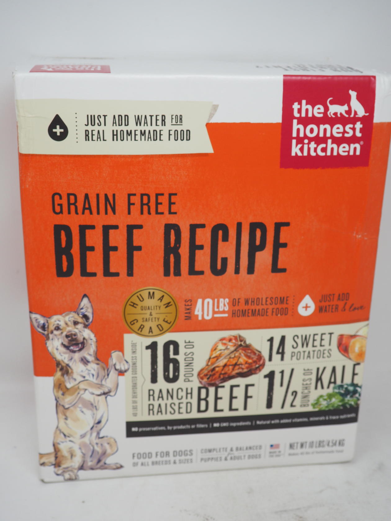 the honest kitchen human grade dehydrated grain free dog food
