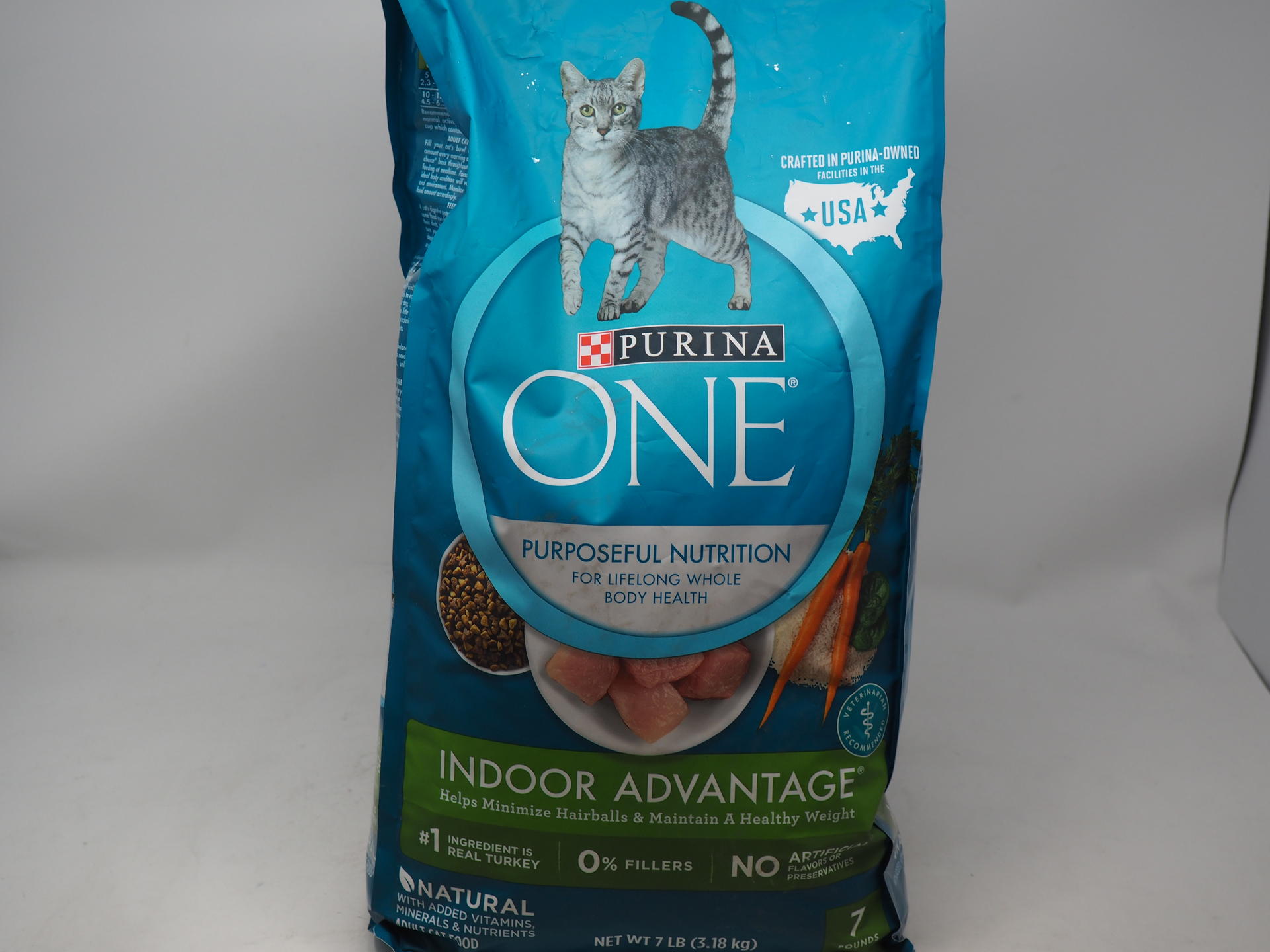 Purina ONE Hairball, Weight Control, Indoor, Natural Dry Cat Food