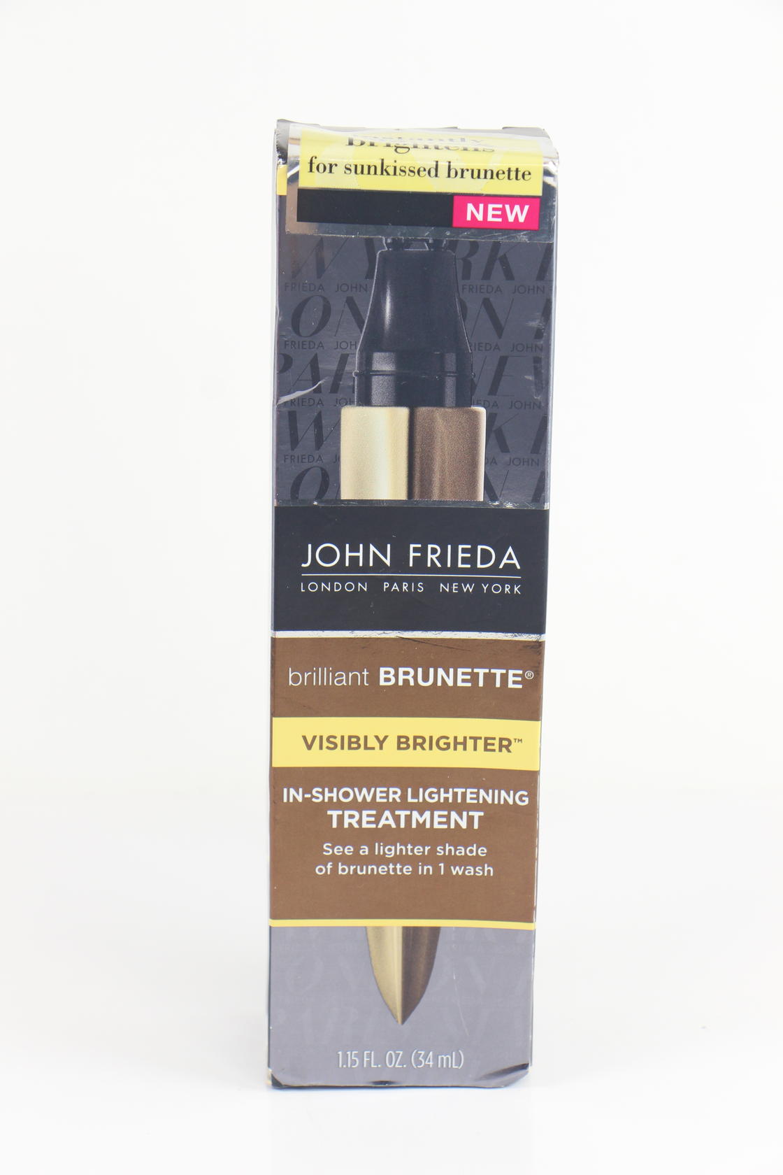 2 PACK John Frieda Brilliant Visibly Brighter Treatment 1.15