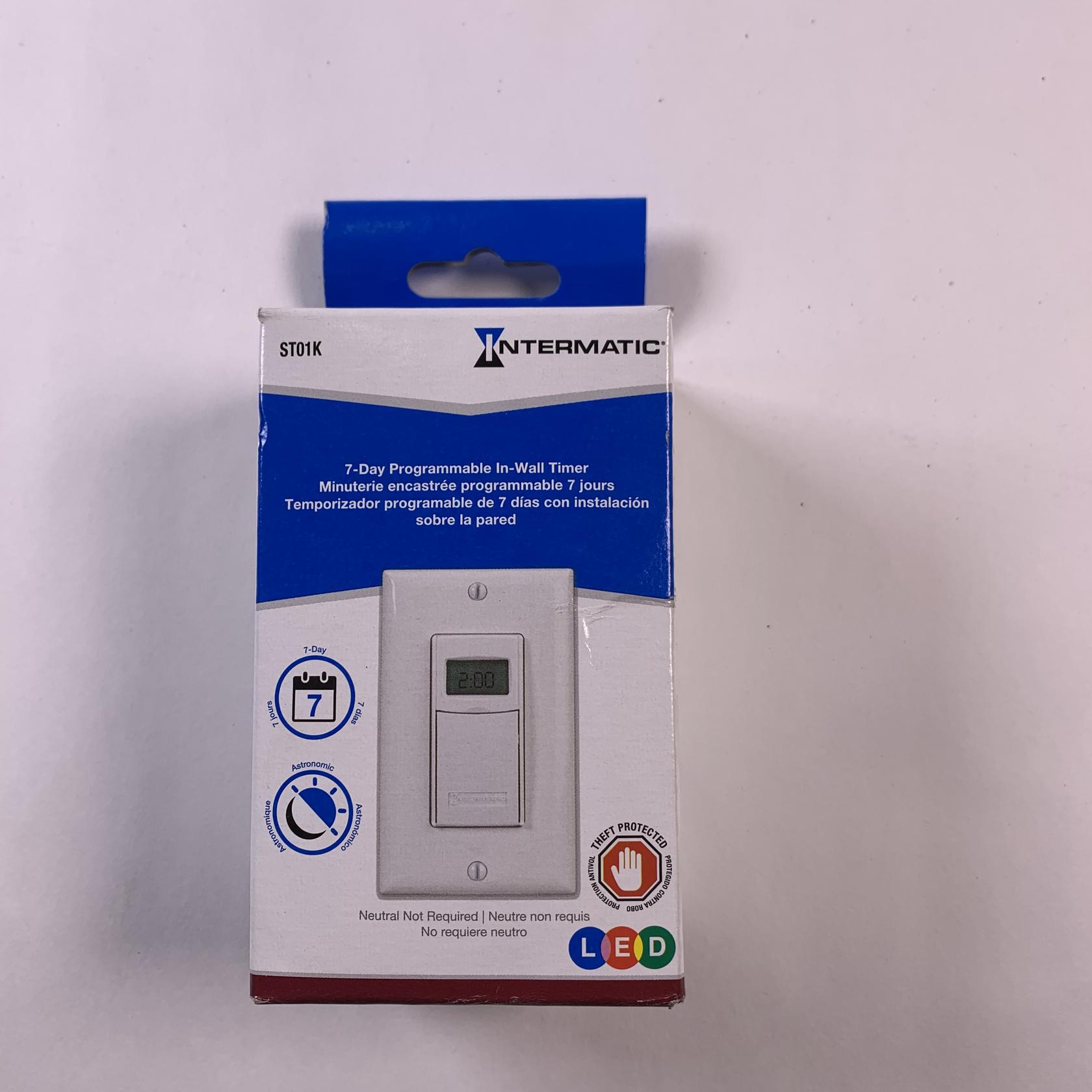 Intermatic ST01K Astronomic Digital InWall Timer 78275145467 eBay