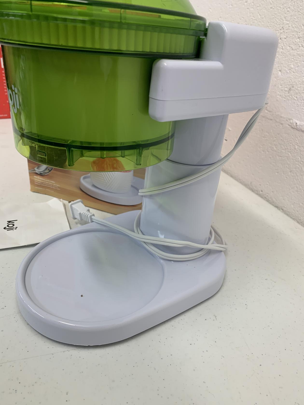 Koji Snow Cone Maker 815706028117 eBay