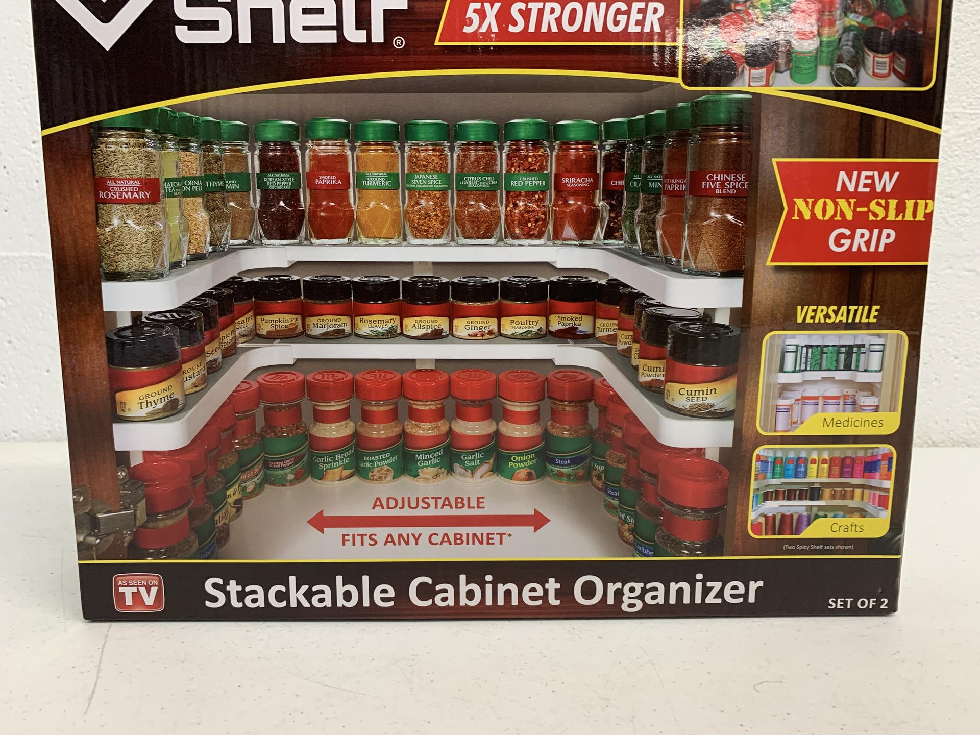 The Spicy Shelf Deluxe (1 set of 2 shelves) 858867004262 eBay