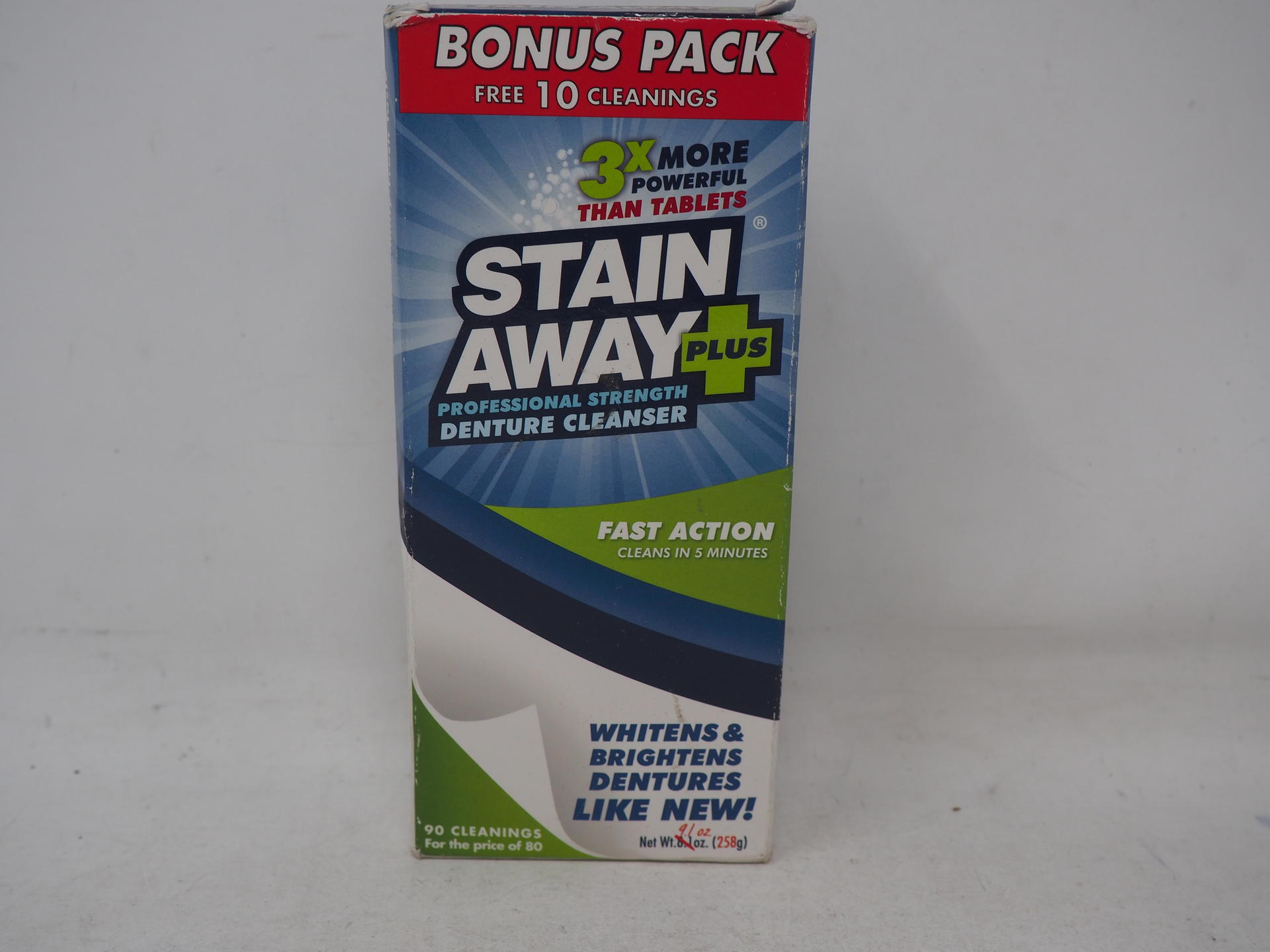 STAINAWAY PLUS DENTURE CLEANSER 8.4 OZ 83272981024 eBay