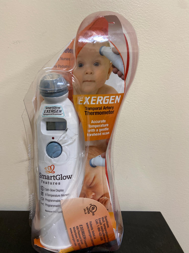 Exergen Temporal Scan Forehead Artery Baby Thermometer Tat2000c