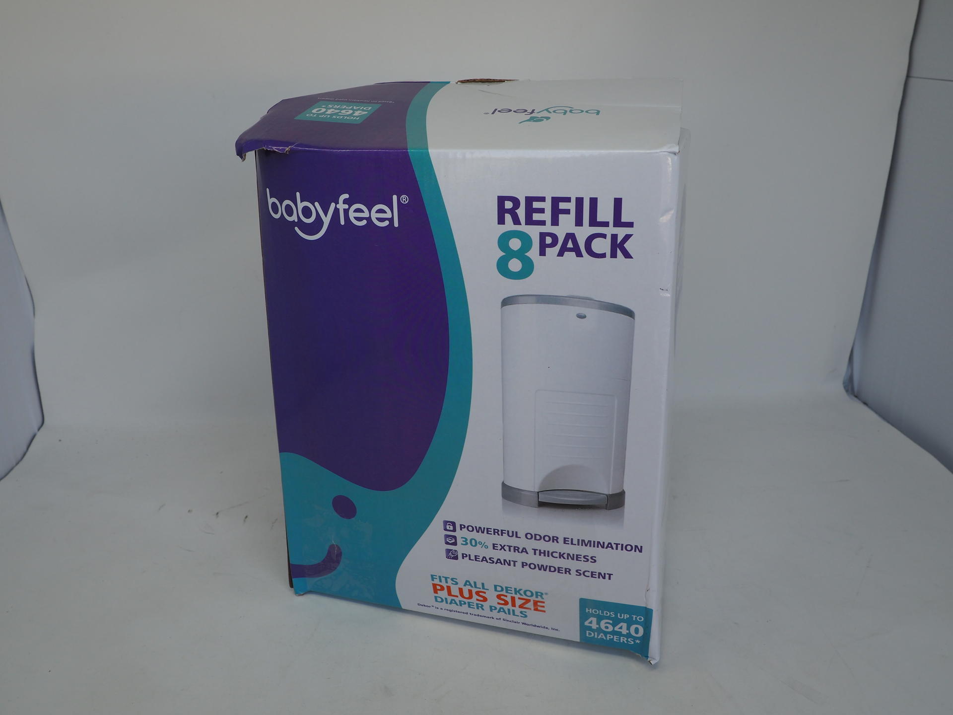 Dekor Plus Diaper Pail Refills 8 Pack Value Pack Exclusive 30