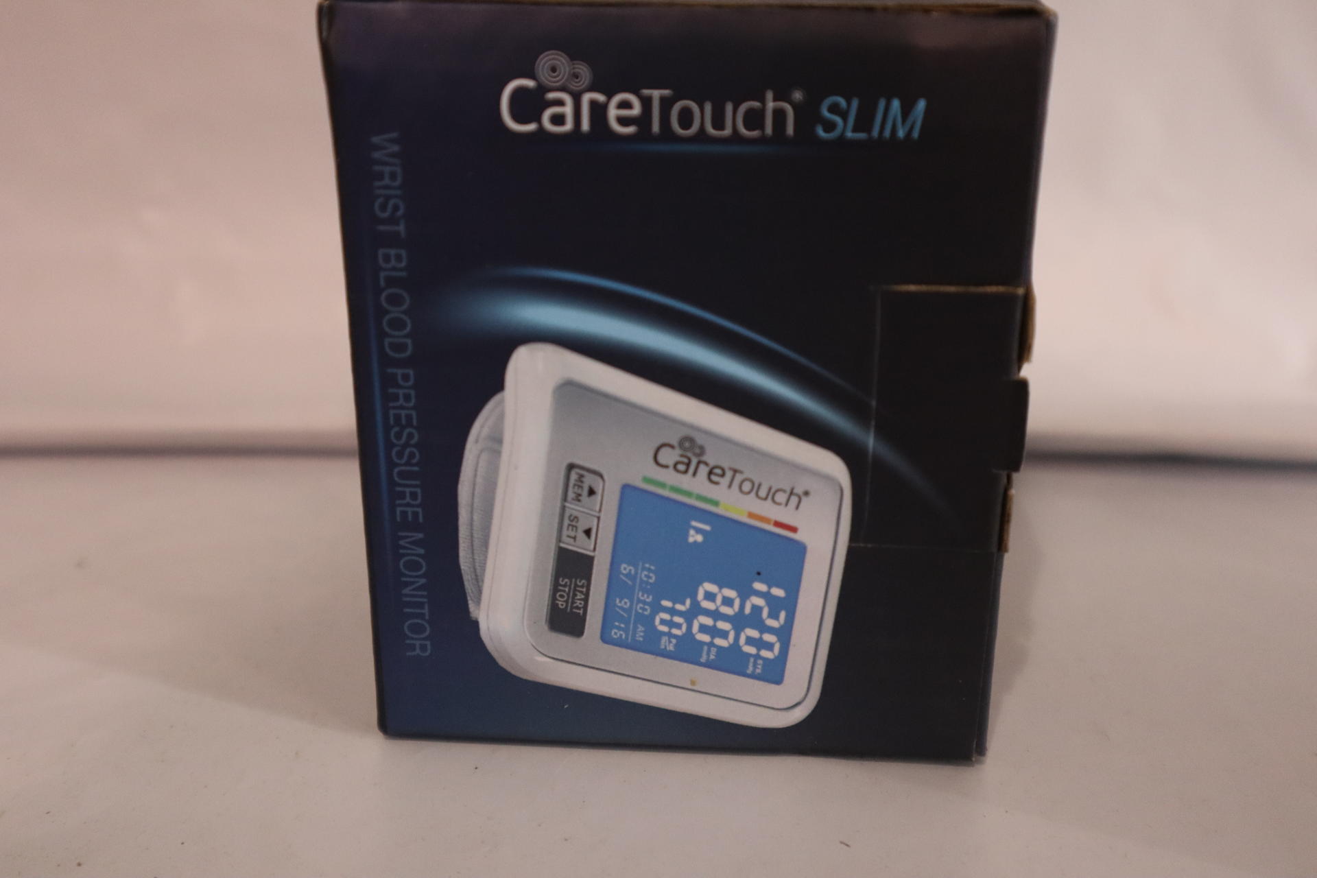 Wrist Blood Pressure Monitor by Care Touch with USB Charging Slim