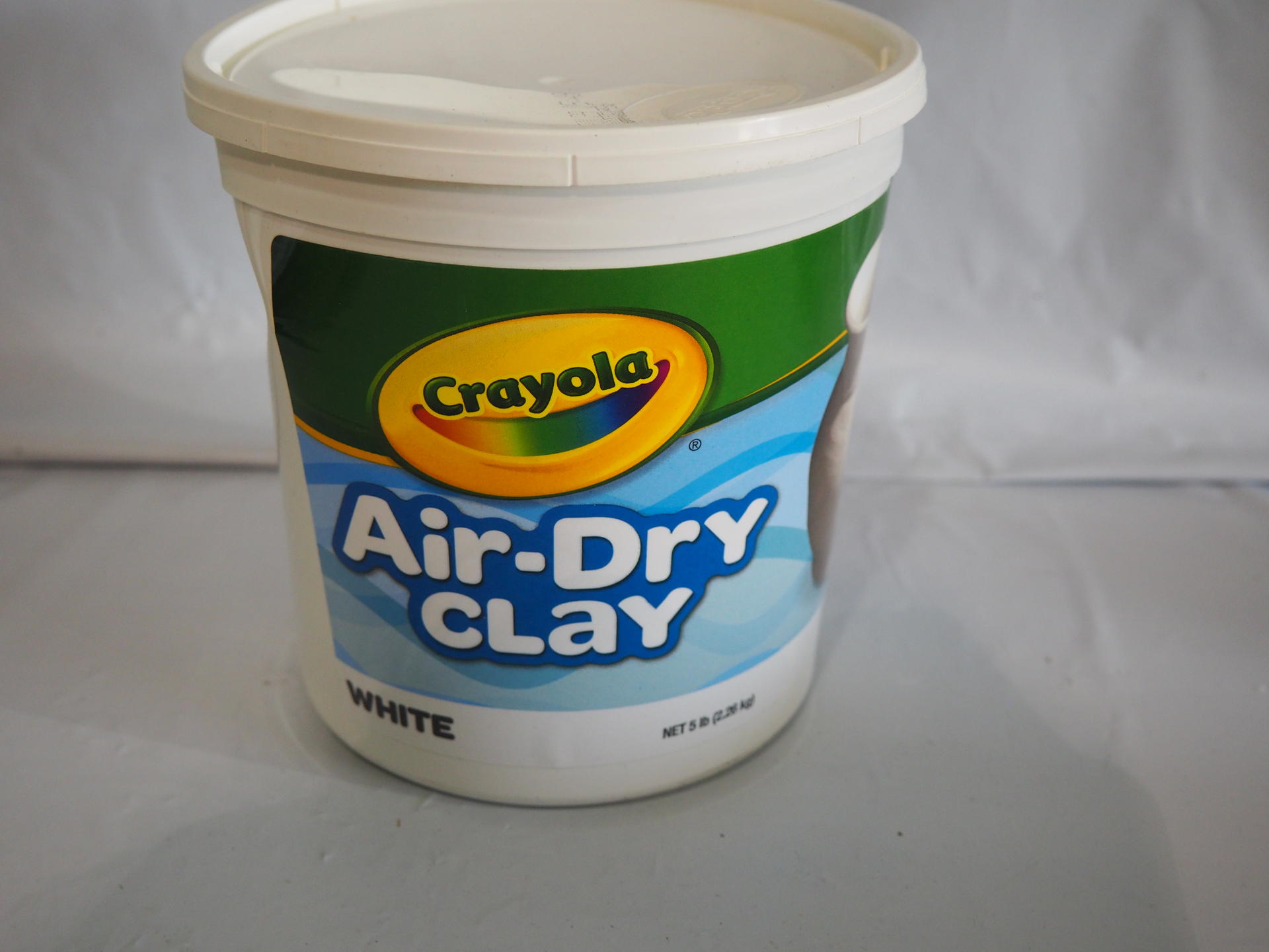 Crayola Air Dry Clay White 5lb Kids Indoor Activities At Home eBay