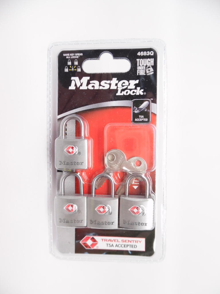 Master Lock Luggage Locks Travel Sentry