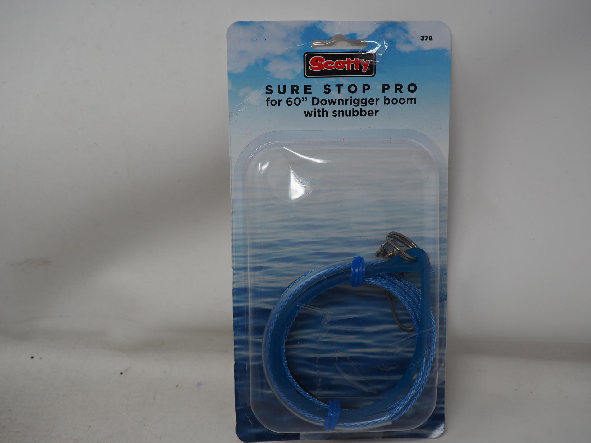 Scotty Sure Stop Pro for Downrigger Boom with Snubber (60Inch), Blue