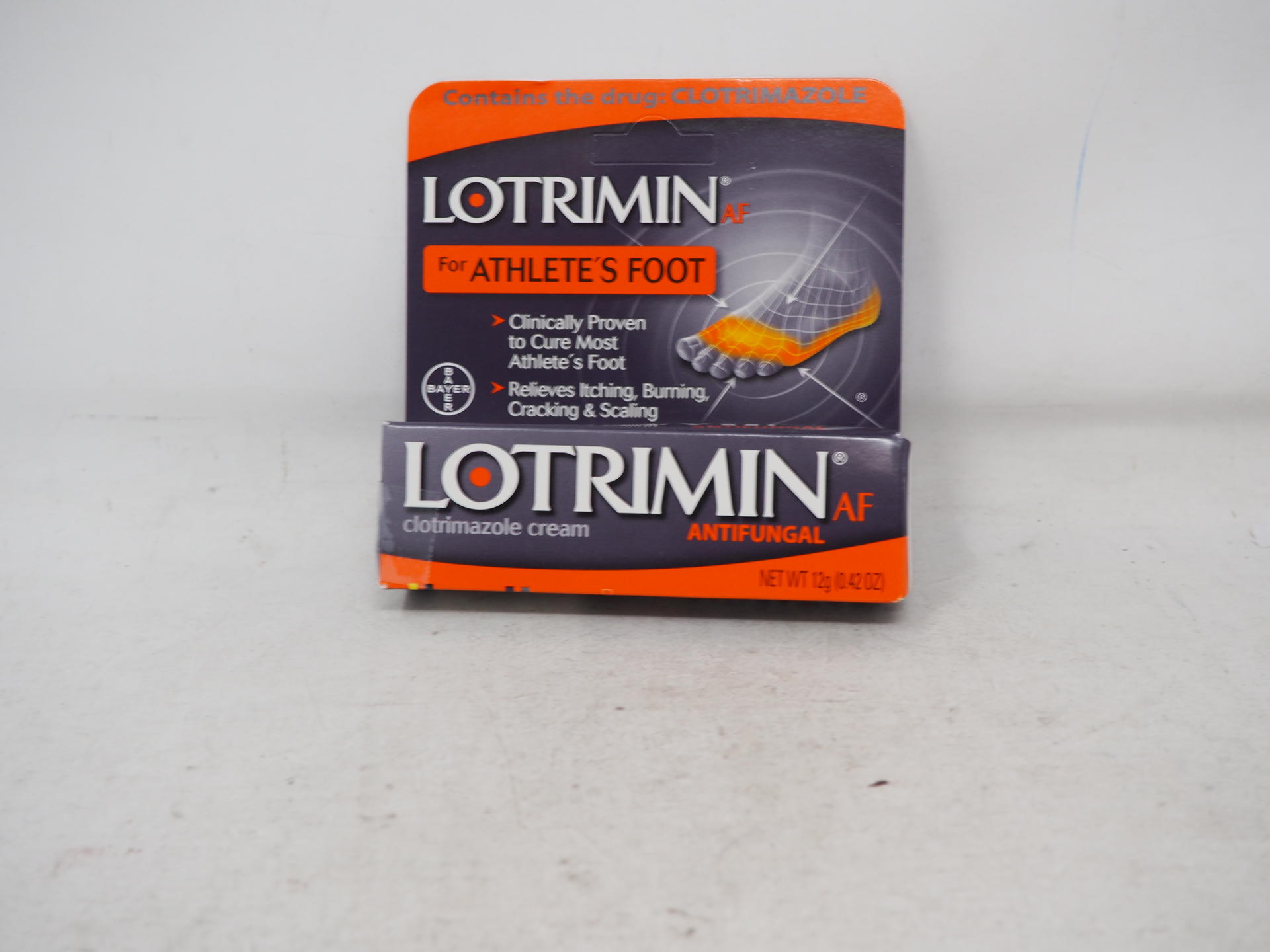 Lotrimin AF Antifungal Cream, 0.42 Ounce (12 Grams) 41100408938 eBay