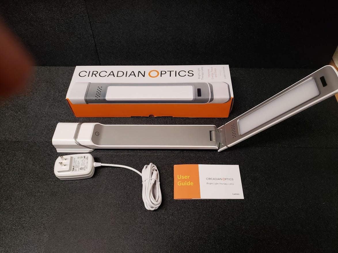 Circadian Optics Lumos 2.0 Light Therapy Lamp Open Box 711746558266