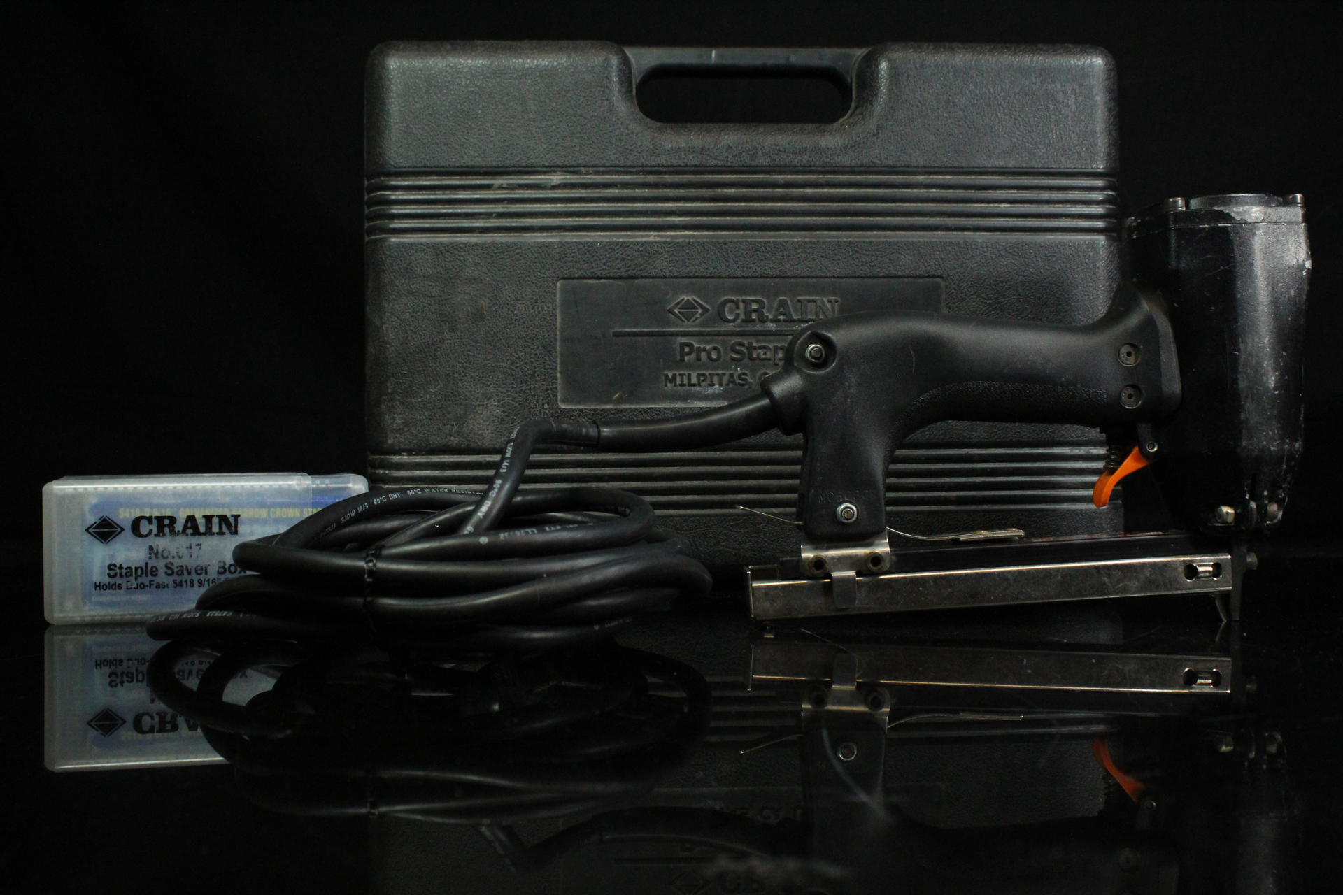 DuoFast CarpetPro ENC5418B Electric Carpet Tacker Stapler with Case 723513801376 eBay