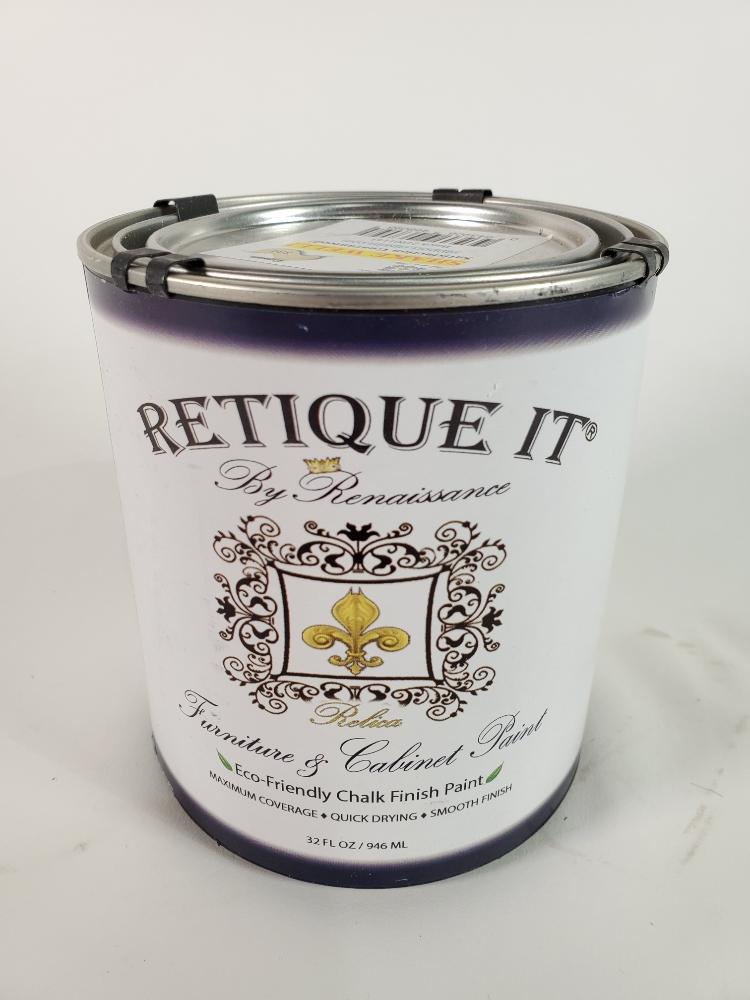 Retique It Chalk Furniture Paint by Renaissance DIY, 32 oz (Quart), 21