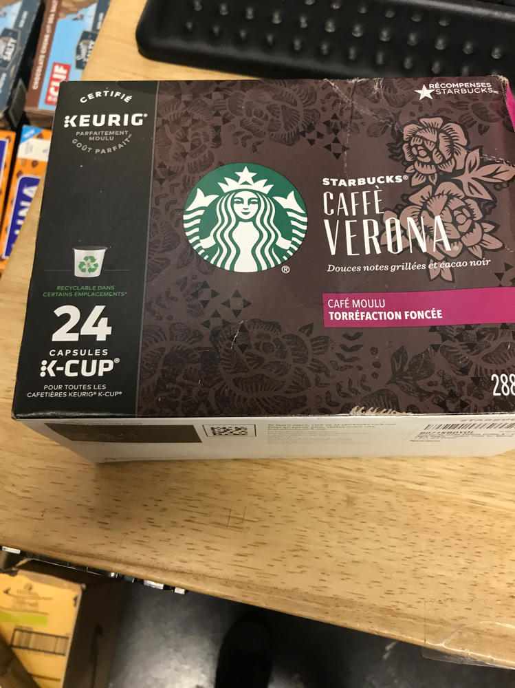 starbucks caffe verona nespresso pods