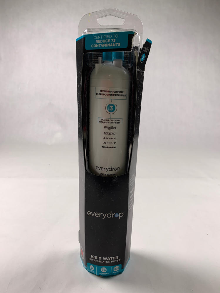 EveryDrop by Whirlpool Refrigerator Water Filter 3, EDR3RXD1 (Pack of 1