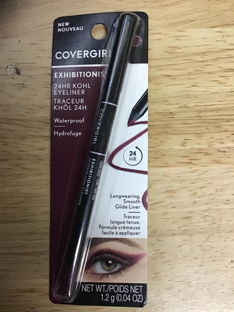 COVERGIRL Exhibitionist 24Hour Kohl Eyeliner, Burgundy 3614229312362