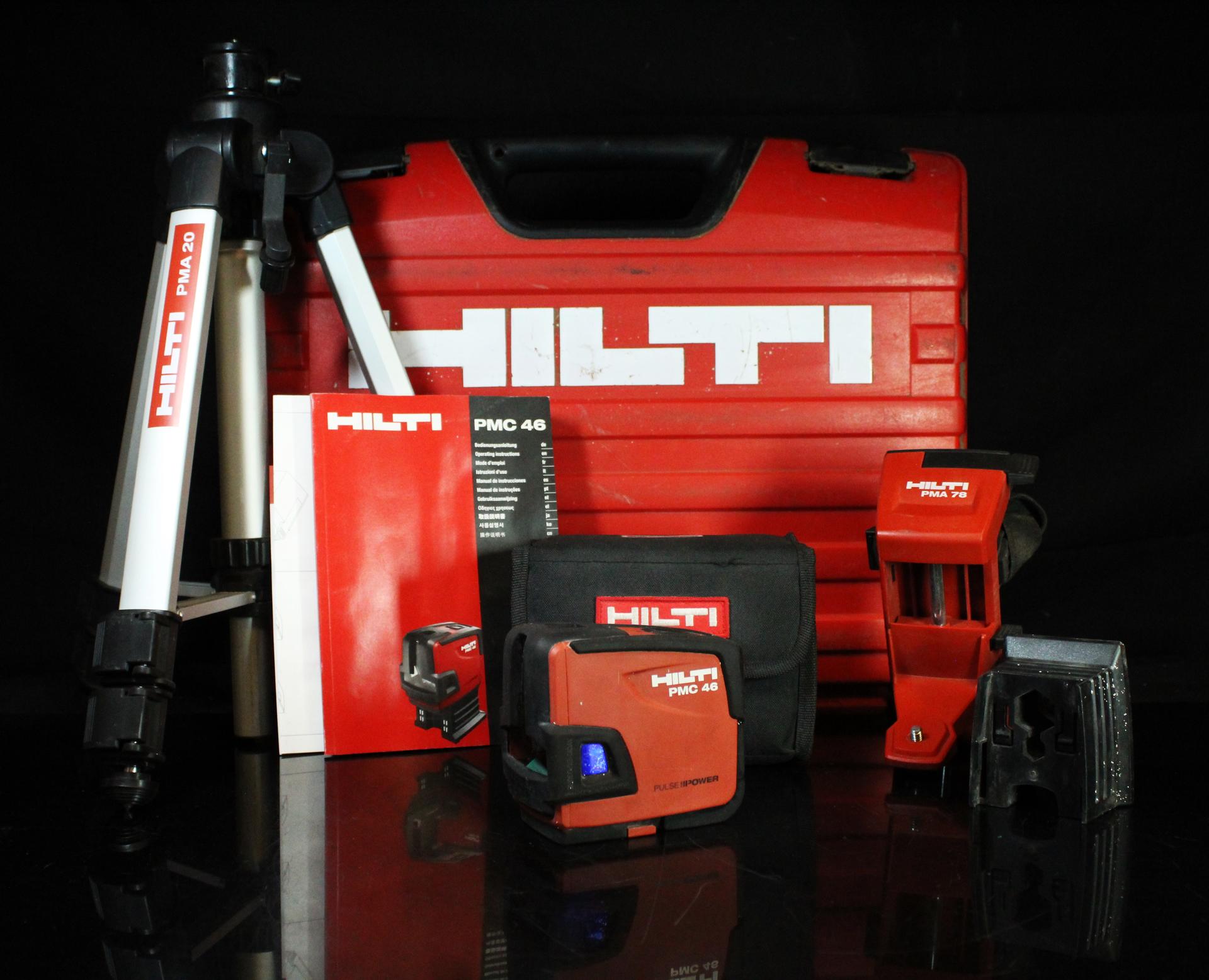 Hilti Combo Laser Kit PMC 46 with PMA 78 + PMA 20 German Made eBay