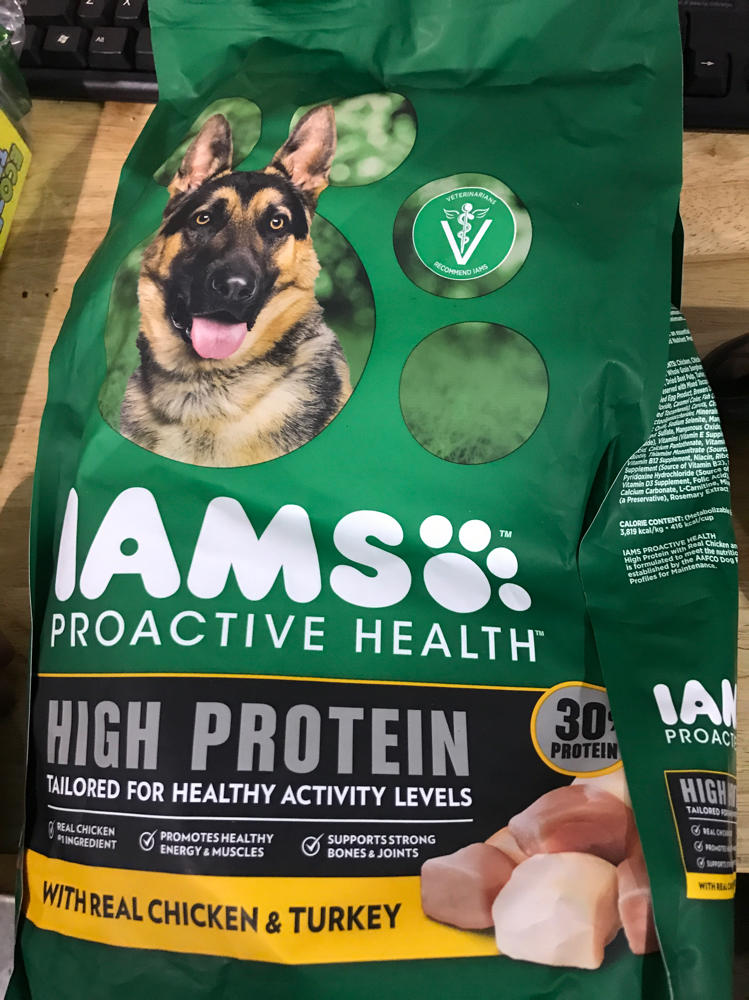 IAMS PROACTIVE HEALTH High Protein Adult Dry Dog Food with ...