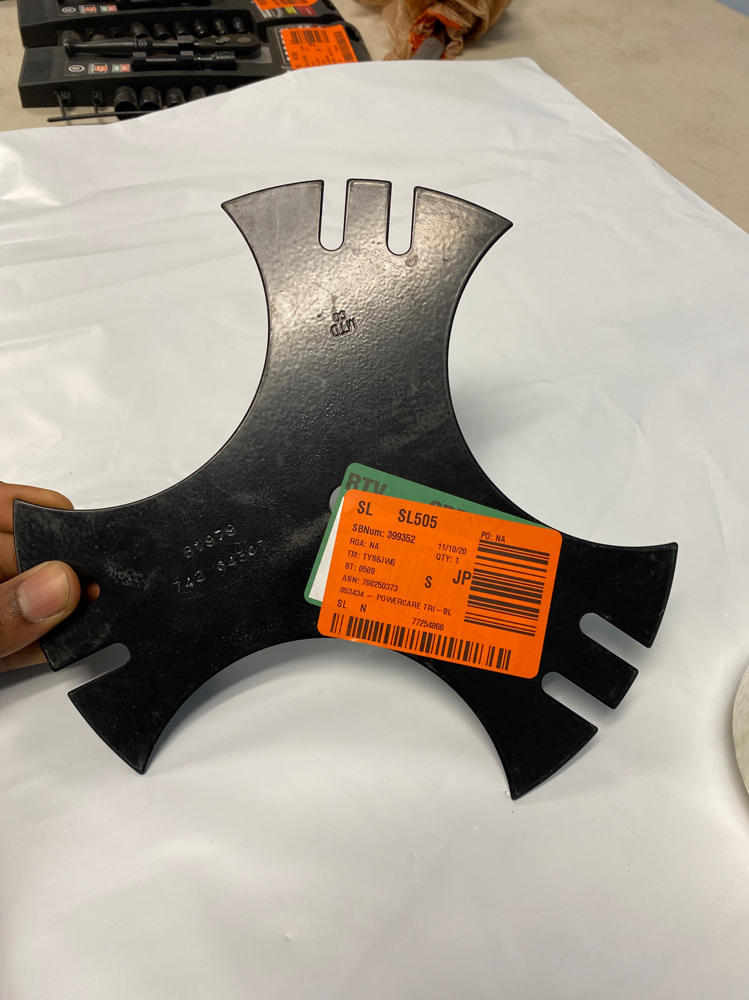 Power Care Universal TriArc Edger Blade eBay