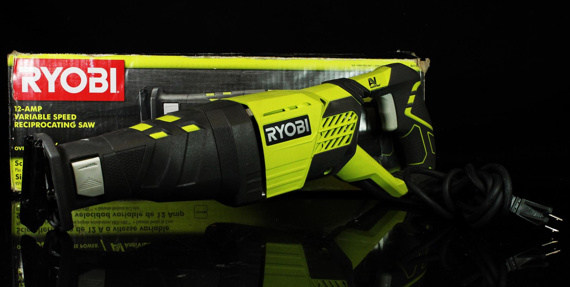 Ryobi RJ1861VVN Corded 12Amp Variable Speed Reciprocating Saw eBay