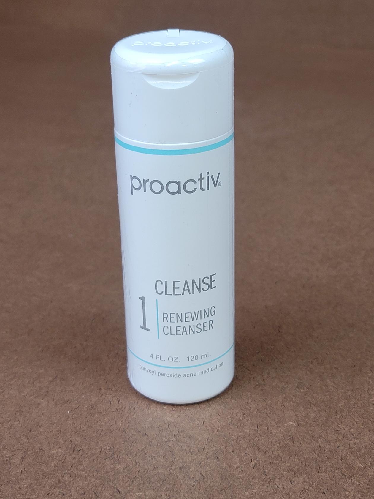 Proactiv Acne Cleanser Face Wash Acne Treatment 4 Oz Exp 10/20 HALF