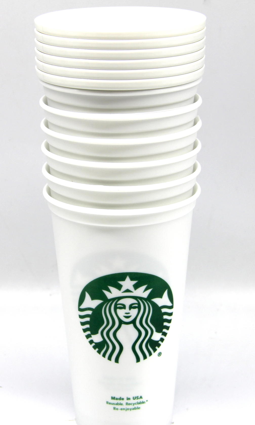 Starbucks Reusable Cups Recyclable Grande 16 OZ Travel To Go Coffee Cups (6pcs) eBay