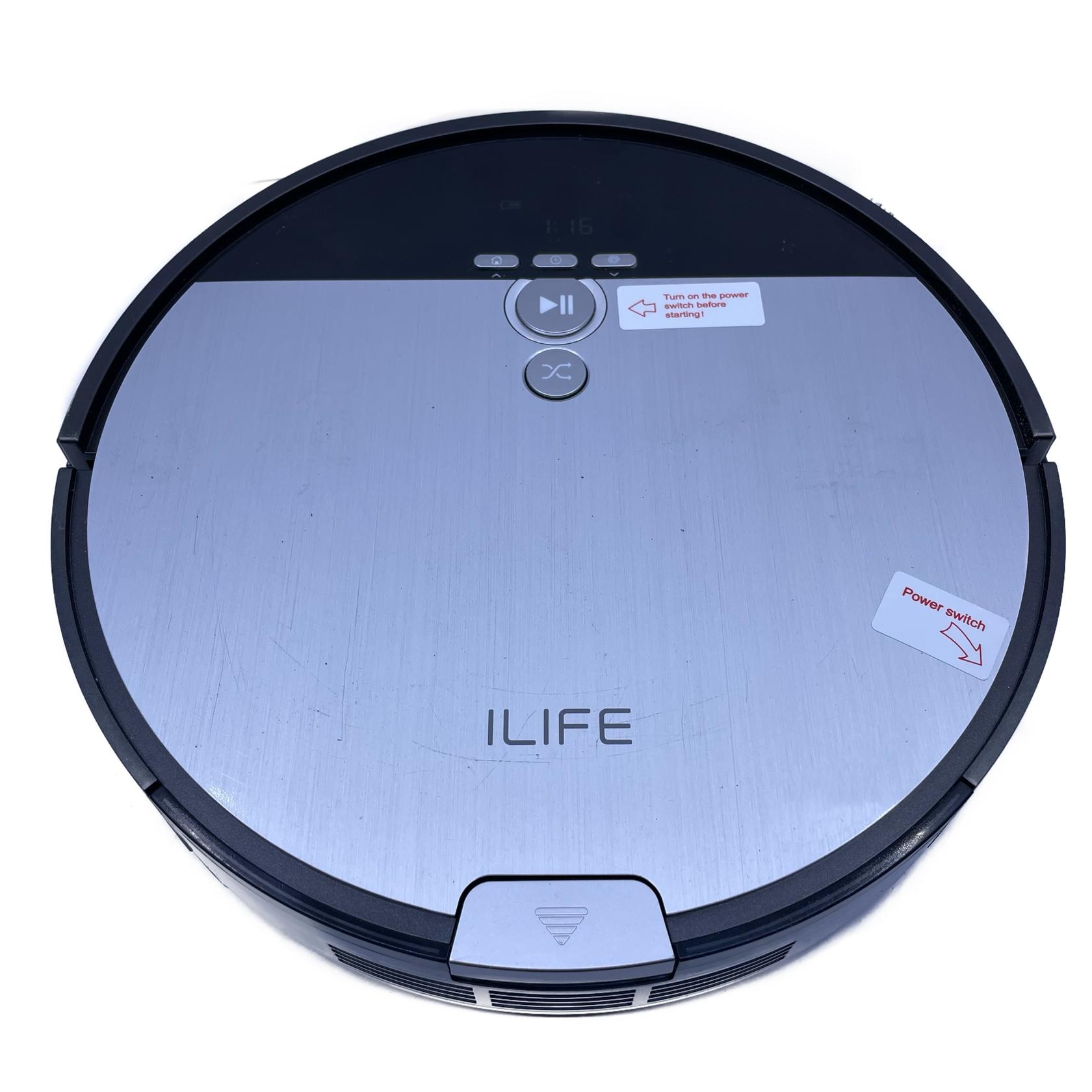 ILIFE V8s Robotic Mop&Vacuum Cleaner with 750ML Big Dustbin, LCD