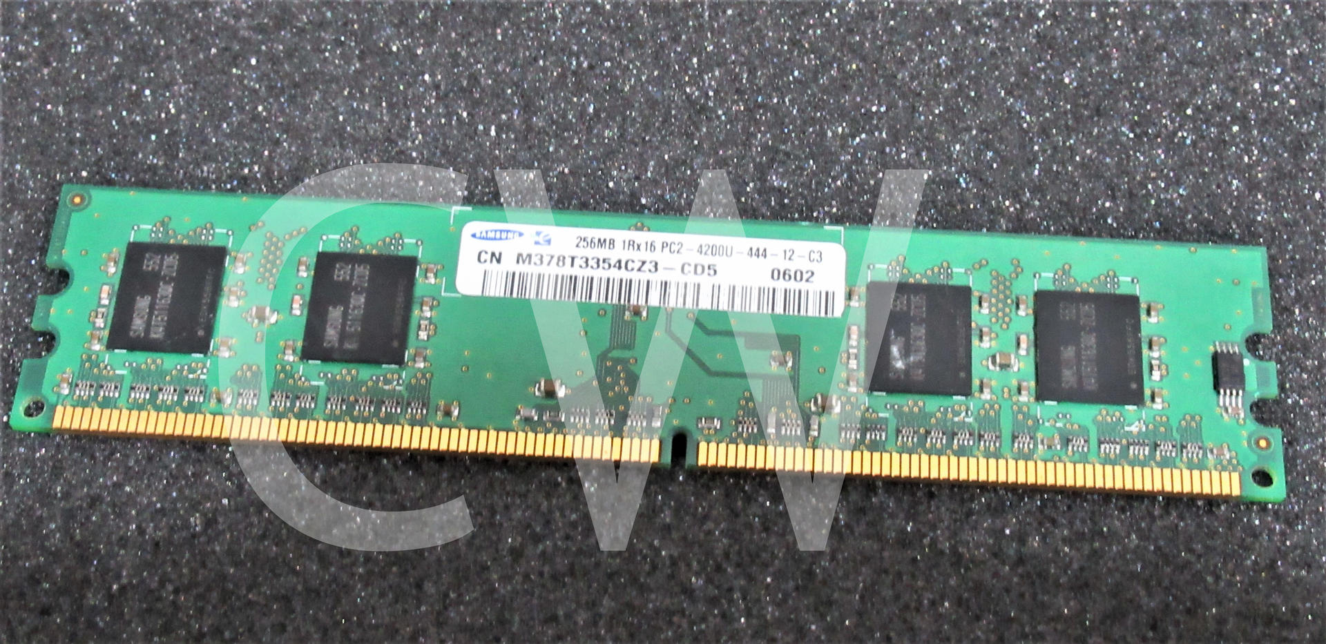 M378T3354CZ3-CD5 Samsung (1x256MB) DDR2-533MHz 240-Pin DIMM Memory