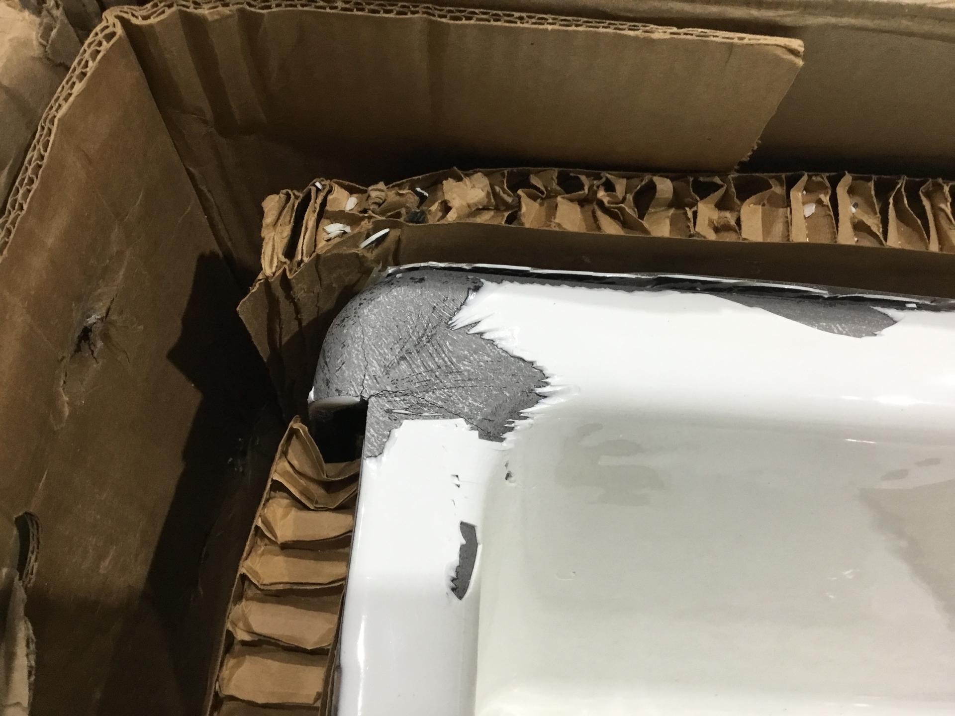 KOHLER Whitehaven Farmhouse Sink, Self-Trimming Tall Apron ...