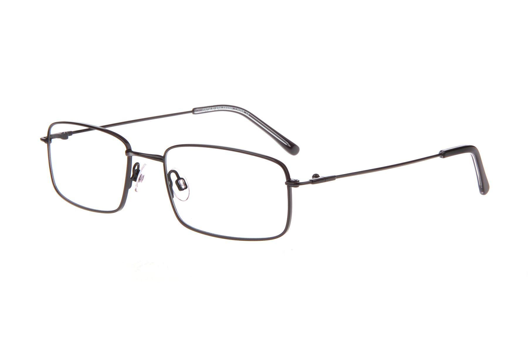 New I-TECH Black FLASH Titanium Memory Metal Eyeglasses 54mm