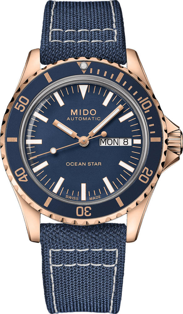 Mido Ocean Star Tribute Blue Dial Automatic Men's 40.5 mm