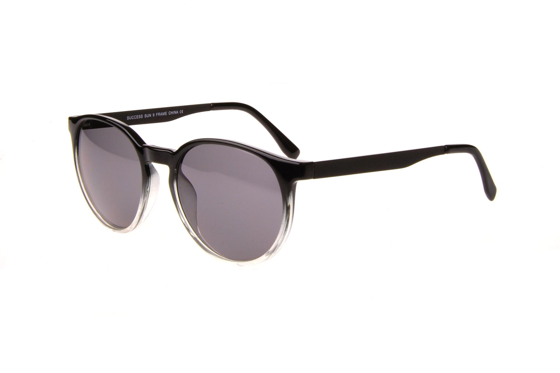 NEW SUCCESS SUN #9 Black Gradient Sunglasses with Grey 