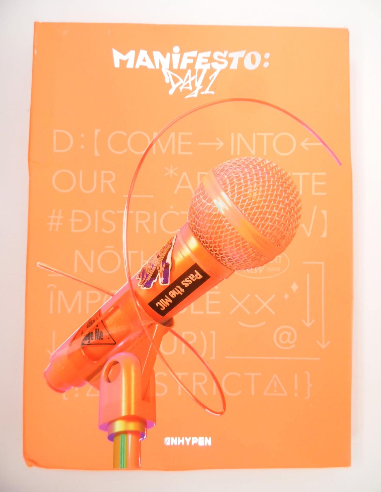 ENHYPEN - MANIFESTO: DAY 1 (Exclusive CD) LN with Light Box