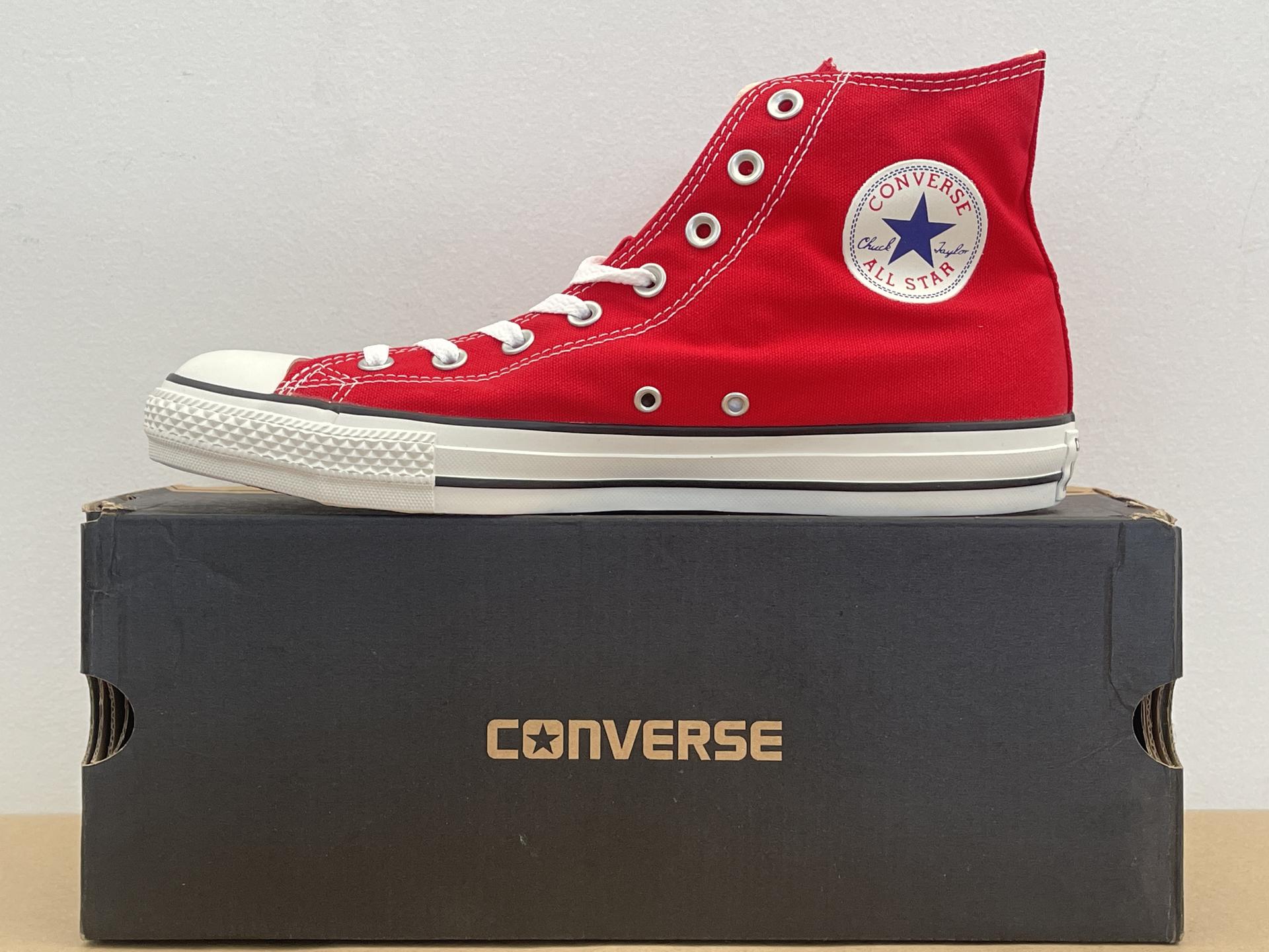 Chuck Taylor All Star Canvas High Top, Red, 10 M - 12 W | eBay