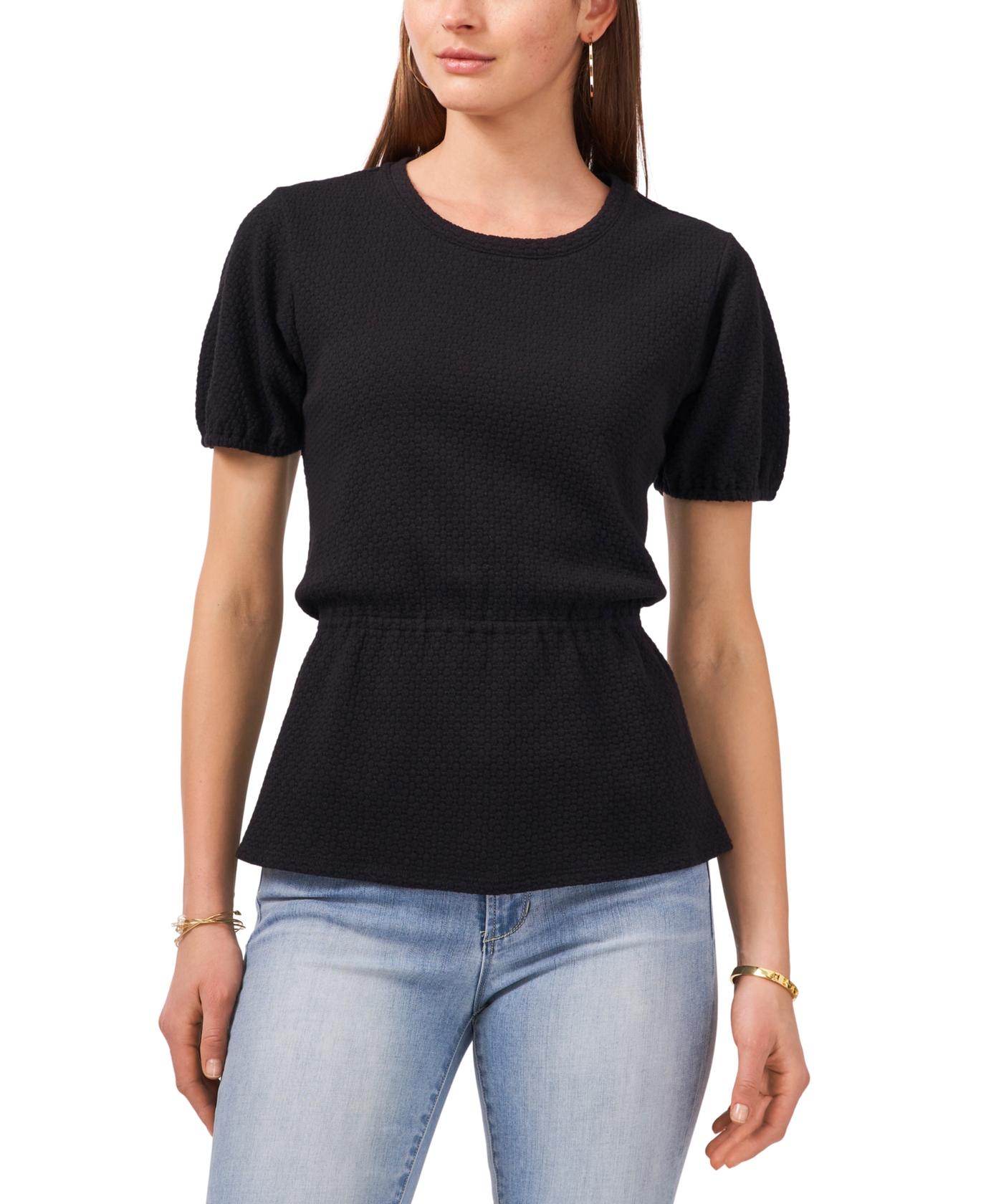 Vince Camuto 289953 Women's Knit Peplum Top, Size X-Small