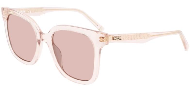NEW MCM 725S 610 Crystal Rose Sunglasses with Pink Lenses  display picture 2