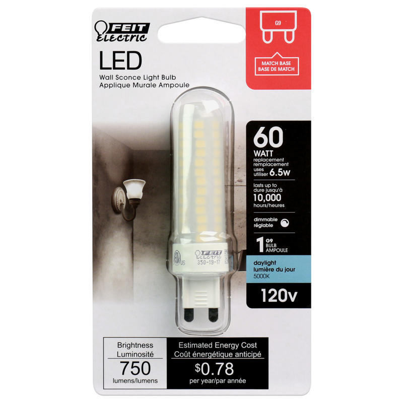 Feit T4 G9 LED Bulb Daylight 60 Watt Equivalence | eBay
