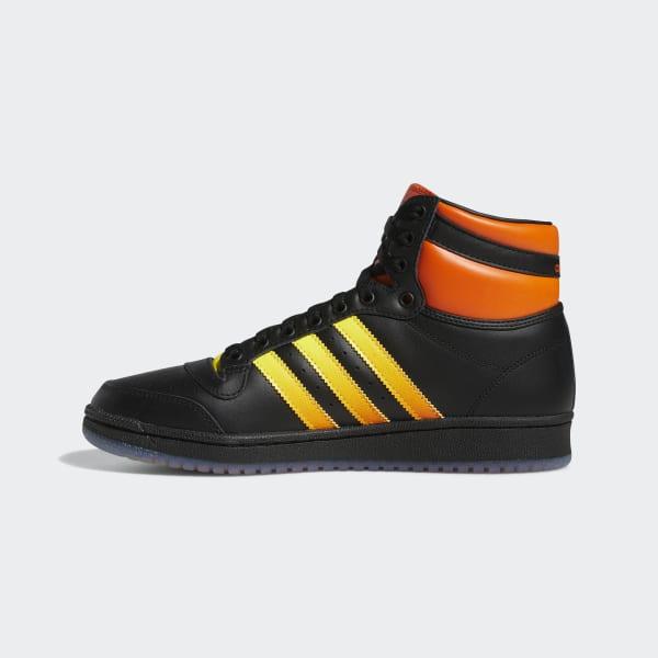 adidas Originals Men's Hi Core Top Ten Black/Beam Yellow/Orange
