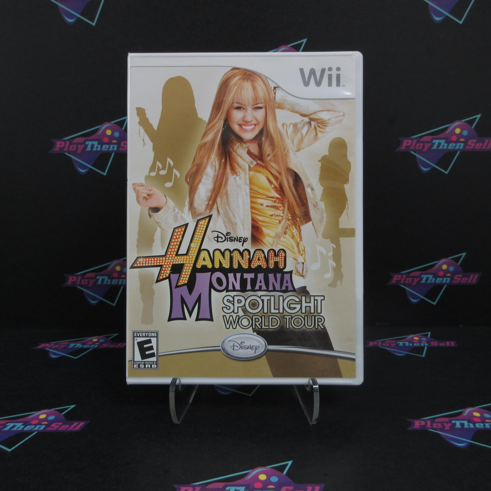 Hannah Montana Spotlight World Tour Nintendo Wii + Reg Card