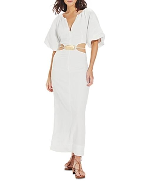 white christmas dresses Tanya Dress – babe main image 1