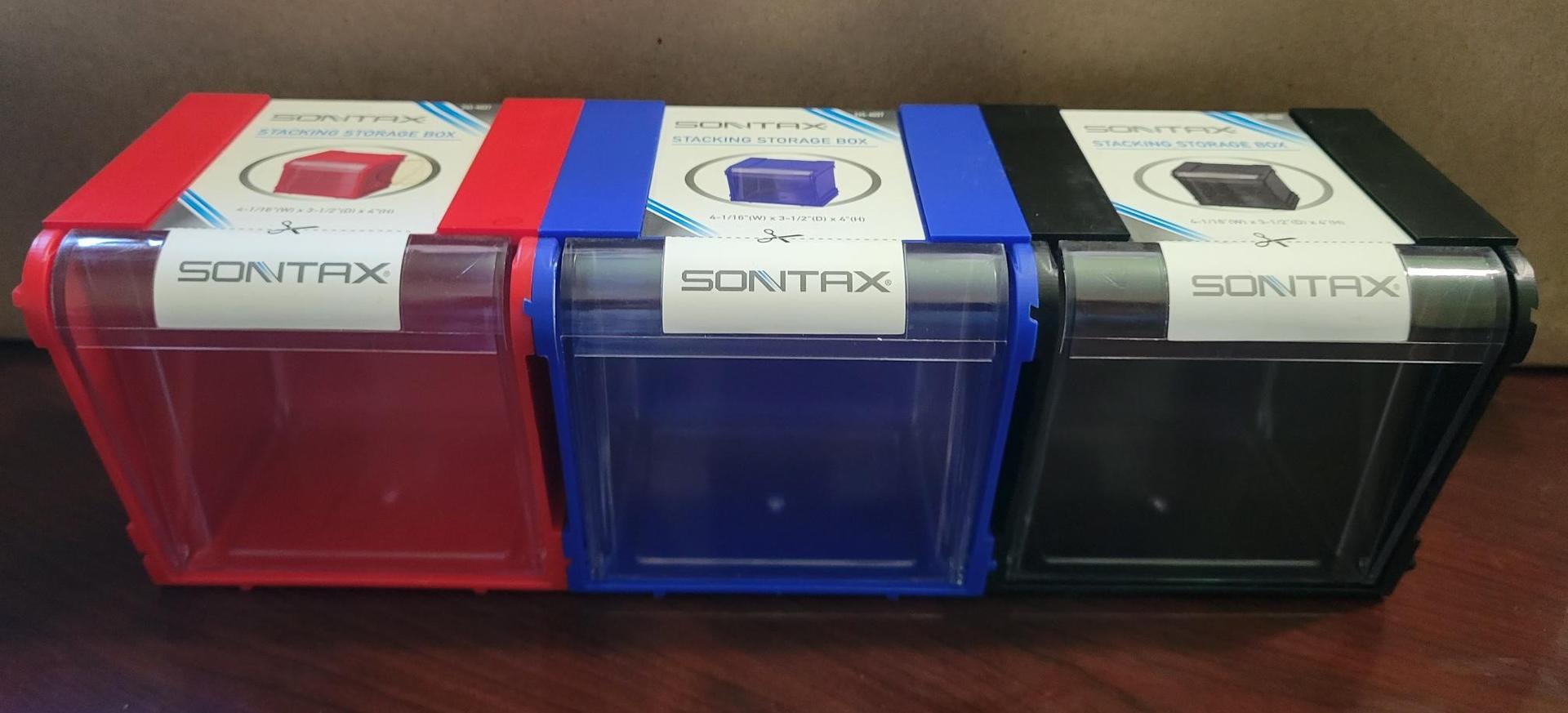 3 pack Stacking Storage Box 4